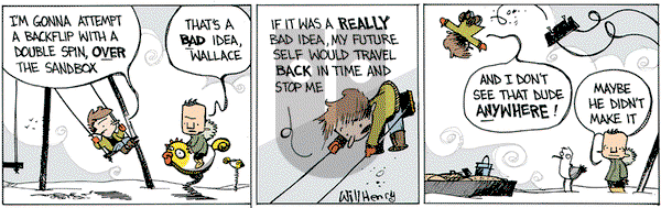 Wallace the Brave on Wednesday February 10, 2016 Comic Strip