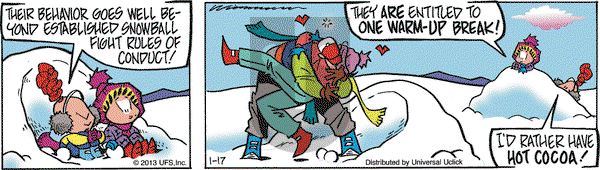 Rose is Rose on Thursday January 17, 2013 Comic Strip