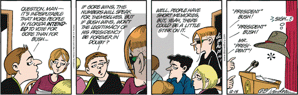 Doonesbury on Friday December 15, 2000 Comic Strip