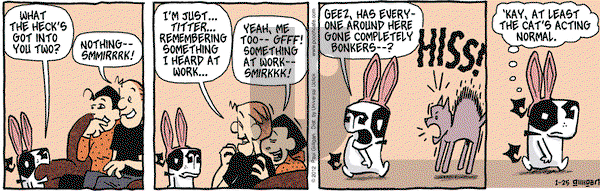 Pooch Cafe - Wednesday January 25, 2012 Comic Strip