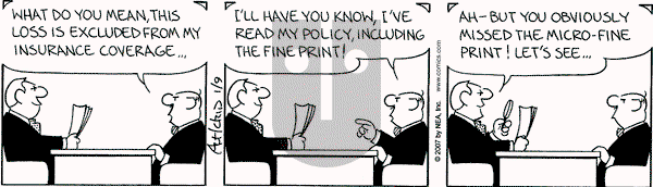 The Born Loser on Tuesday January 9, 2007 Comic Strip