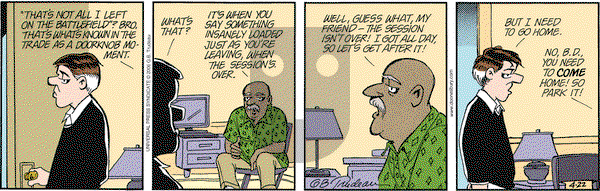 Doonesbury on Saturday April 22, 2006 Comic Strip