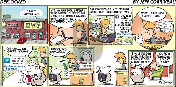 DeFlocked - Sunday May 10, 2015 Comic Strip