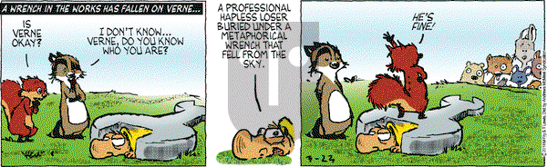 Over the Hedge on Friday March 23, 2018 Comic Strip