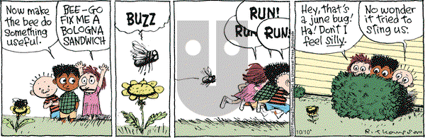 Cul de Sac - Wednesday October 10, 2007 Comic Strip