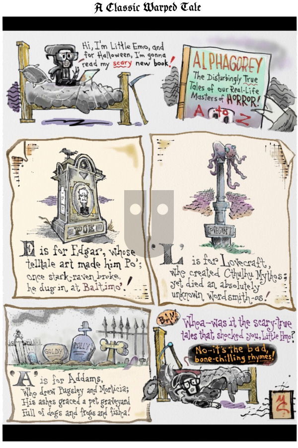 Warped on Friday October 31, 2025 Comic Strip