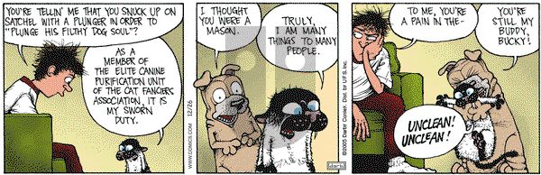Get Fuzzy on Monday December 26, 2005 Comic Strip