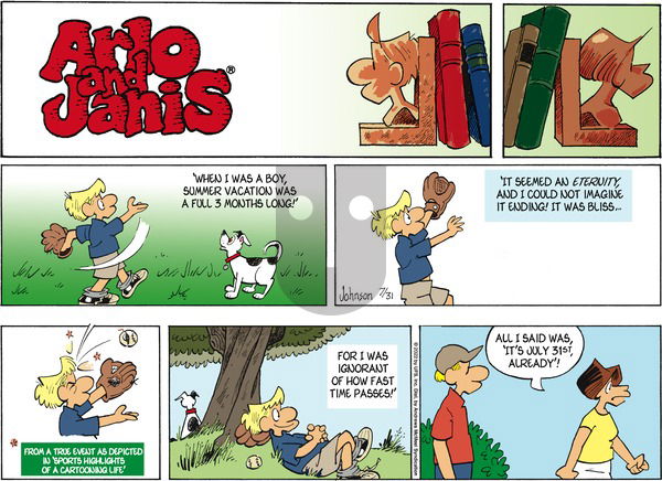 Arlo and Janis - Sunday July 31, 2022 Comic Strip