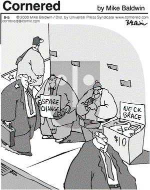 Cornered on Tuesday August 5, 2008 Comic Strip