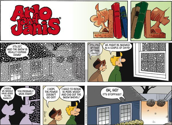 Arlo and Janis - Sunday February 4, 2024 Comic Strip