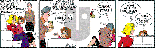 9 Chickweed Lane on Monday January 29, 2018 Comic Strip