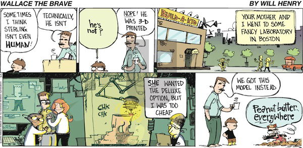 Wallace the Brave on Sunday May 5, 2019 Comic Strip