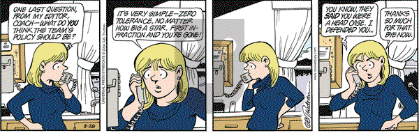 Doonesbury on Friday March 26, 2004 Comic Strip