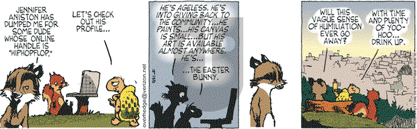 Over the Hedge on Wednesday April 8, 2009 Comic Strip