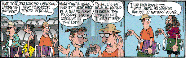 Monty on Friday July 20, 2018 Comic Strip