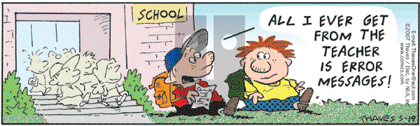 Frank and Ernest - Saturday May 19, 2007 Comic Strip