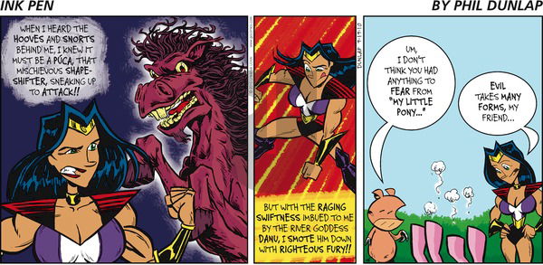 Ink Pen on Sunday September 19, 2010 Comic Strip