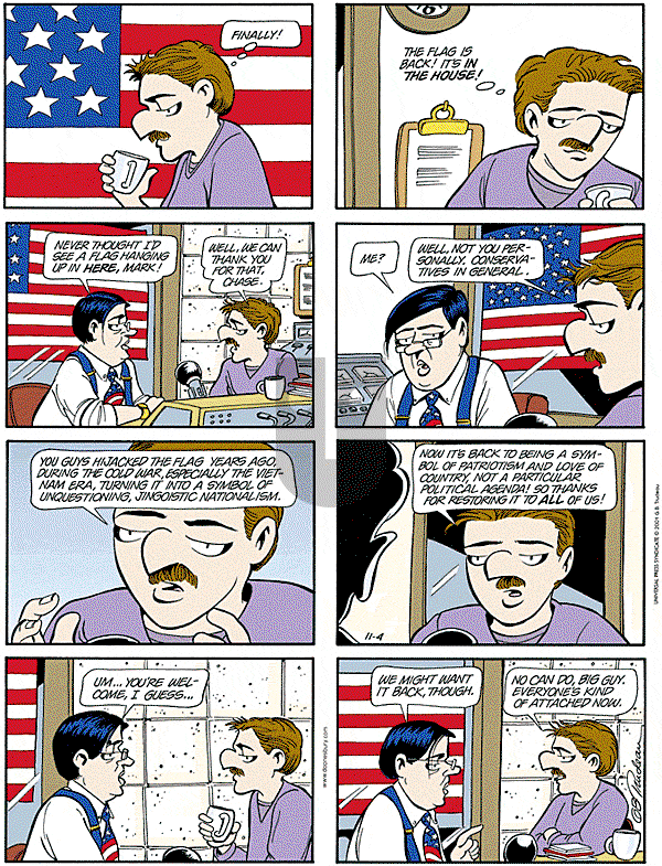Doonesbury - Sunday November 4, 2001 Comic Strip