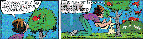 Rose is Rose on Tuesday April 15, 2014 Comic Strip