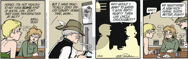 Doonesbury on Thursday December 21, 2006 Comic Strip