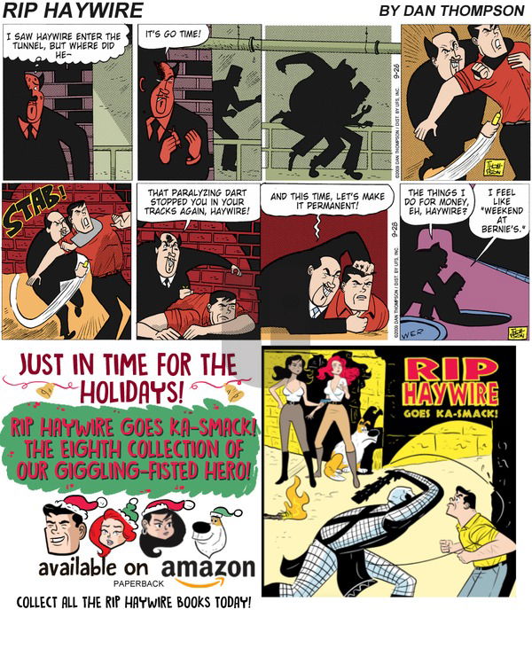 Rip Haywire on Sunday December 9, 2018 Comic Strip