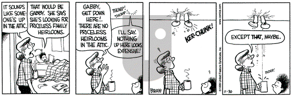 Grand Avenue on Tuesday November 30, 1999 Comic Strip