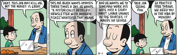 Adam@Home - Thursday October 1, 2020 Comic Strip
