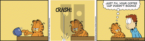 Garfield - Saturday March 15, 2025 Comic Strip