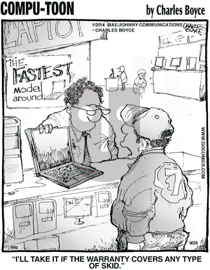 Compu-toon on Wednesday September 24, 2014 Comic Strip