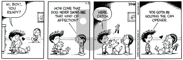 Grand Avenue on Wednesday July 5, 2000 Comic Strip