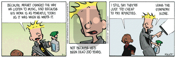 Frazz on Wednesday March 1, 2006 Comic Strip