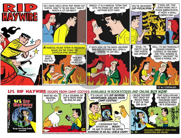 Rip Haywire on Sunday January 29, 2017 Comic Strip