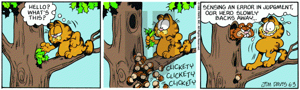 Garfield on Friday June 3, 1988 Comic Strip