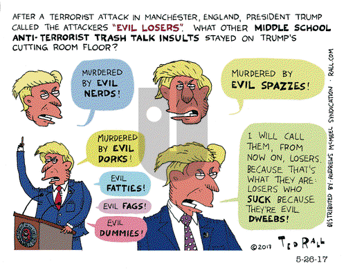 Ted Rall on Friday May 26, 2017 Comic Strip