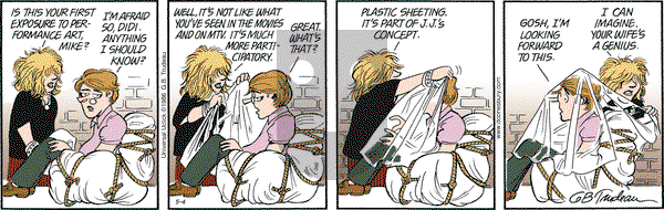 Doonesbury on Wednesday May 4, 2016 Comic Strip