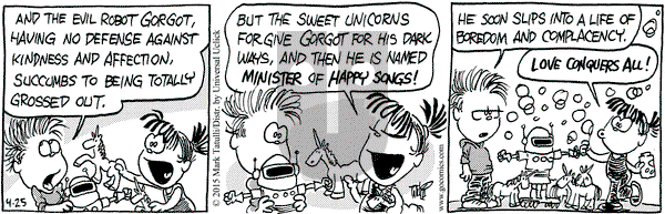 Heart of the City on Saturday April 25, 2015 Comic Strip