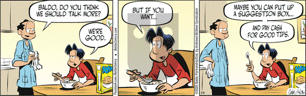Baldo on Monday May 12, 2025 Comic Strip