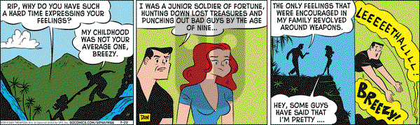 Rip Haywire on Wednesday July 22, 2015 Comic Strip