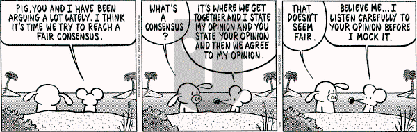 Pearls Before Swine on Saturday December 6, 2008 Comic Strip
