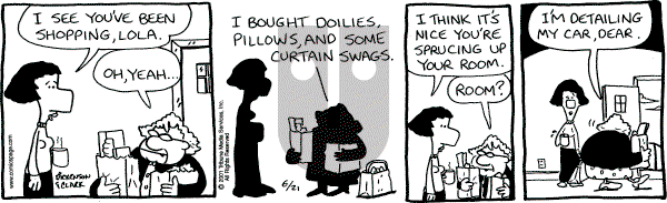 Lola on Thursday June 21, 2001 Comic Strip