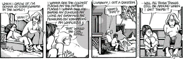 For Better or For Worse on Wednesday April 10, 1996 Comic Strip