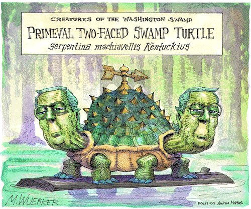 Matt Wuerker - Wednesday February 17, 2021 Comic Strip