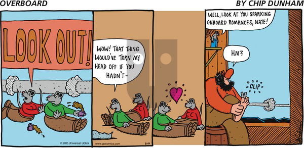 Overboard on Sunday August 16, 2015 Comic Strip