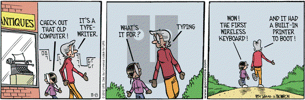 Grand Avenue on Thursday November 8, 2012 Comic Strip