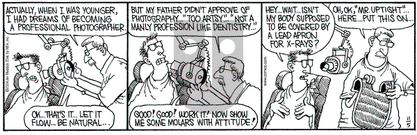 Monty on Friday November 5, 2004 Comic Strip