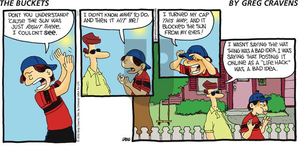 The Buckets on Sunday May 10, 2015 Comic Strip