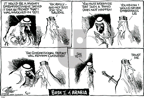 Pat Oliphant - Tuesday July 29, 2003 Comic Strip