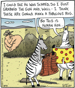 The Argyle Sweater on Saturday September 10, 2011 Comic Strip