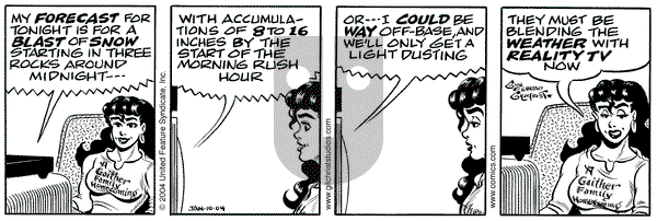 Nancy on Saturday January 10, 2004 Comic Strip