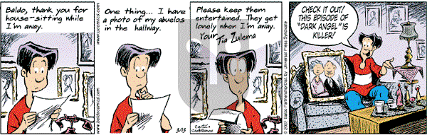 Baldo - Wednesday March 13, 2002 Comic Strip
